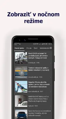 SK Aktuality (Správy) android App screenshot 2